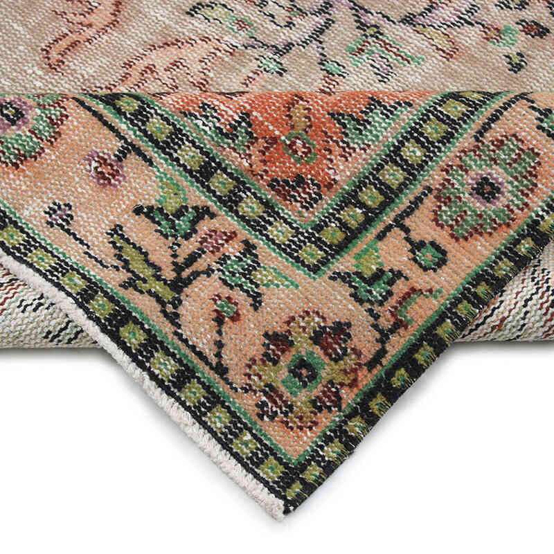 Alfombra Vintage Turca Anudada a Mano - 165 cm x 290 cm - K0076678