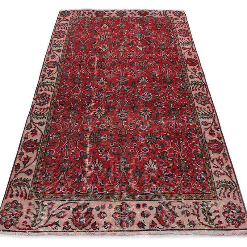 Vintage Turkish Hand-Knotted Rug - 3' 5" x 6' 6" (41" x 78") - K0076682