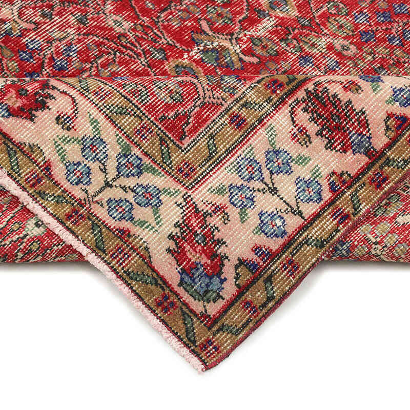 Alfombra Vintage Turca Anudada a Mano - 161 cm x 261 cm - K0076683