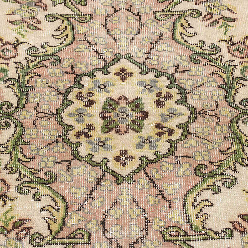 Vintage Turkish Hand-Knotted Rug - 6'  x 9' 8" (72" x 116") - K0076684