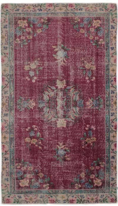 El Dokuma Vintage Halı - 150 cm x 270 cm