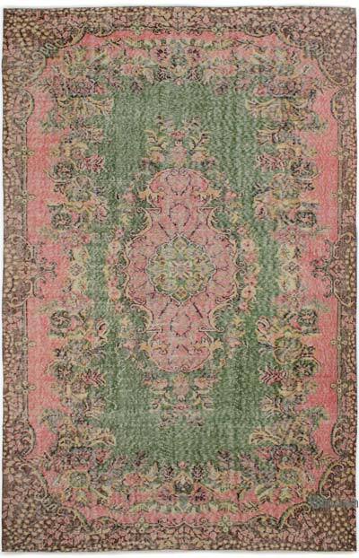 Alfombra Vintage Turca Anudada a Mano - 175 cm x 275 cm