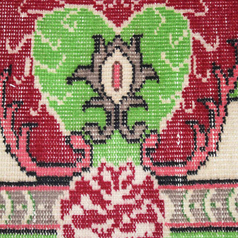 Alfombra Vintage Turca Anudada a Mano - 150 cm x 240 cm - K0076691