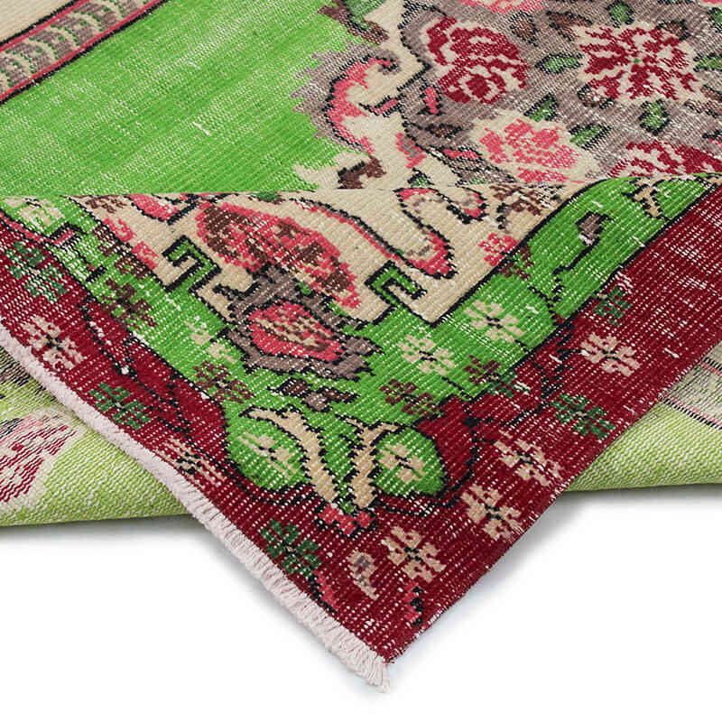 Alfombra Vintage Turca Anudada a Mano - 150 cm x 240 cm - K0076691