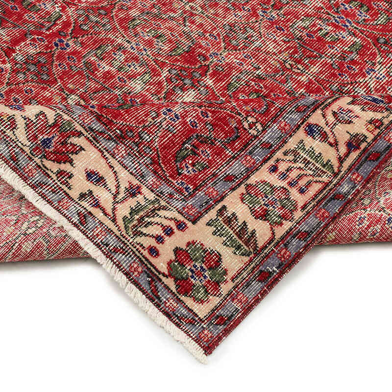 Vintage Turkish Hand-Knotted Rug - 5' 5" x 8' 11" (65" x 107") - K0076692