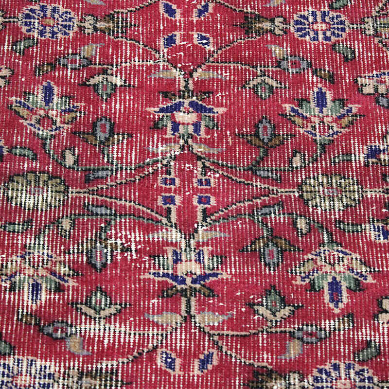 El Dokuma Vintage Halı - 127 cm x 232 cm - K0076701