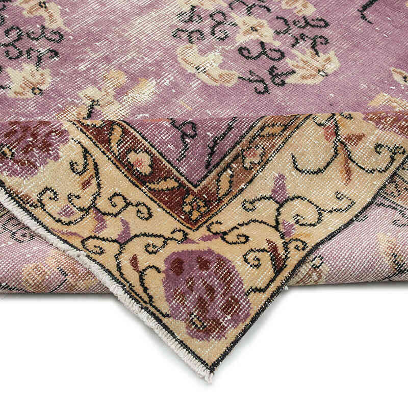 Alfombra Vintage Turca Anudada a Mano - 162 cm x 263 cm - K0076706
