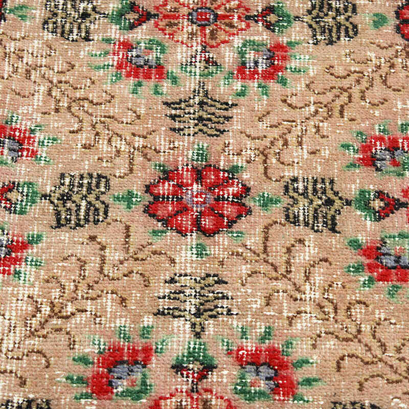 Alfombra Vintage Turca Anudada a Mano - 150 cm x 233 cm - K0076707