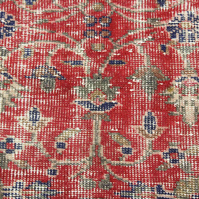 Alfombra Vintage Turca Anudada a Mano - 127 cm x 230 cm - K0076711