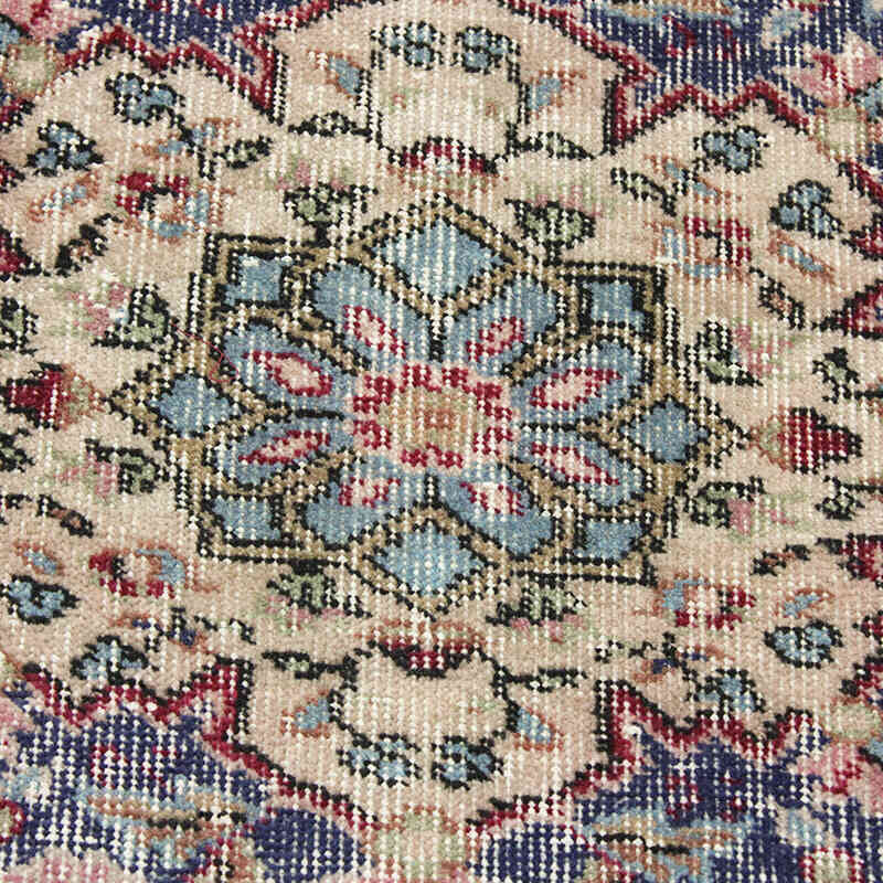 Alfombra Vintage Turca Anudada a Mano - 137 cm x 242 cm - K0076712