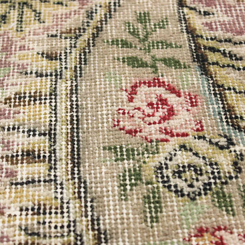 Vintage Turkish Hand-Knotted Rug - 5' 2" x 7' 3" (62" x 87") - K0076717