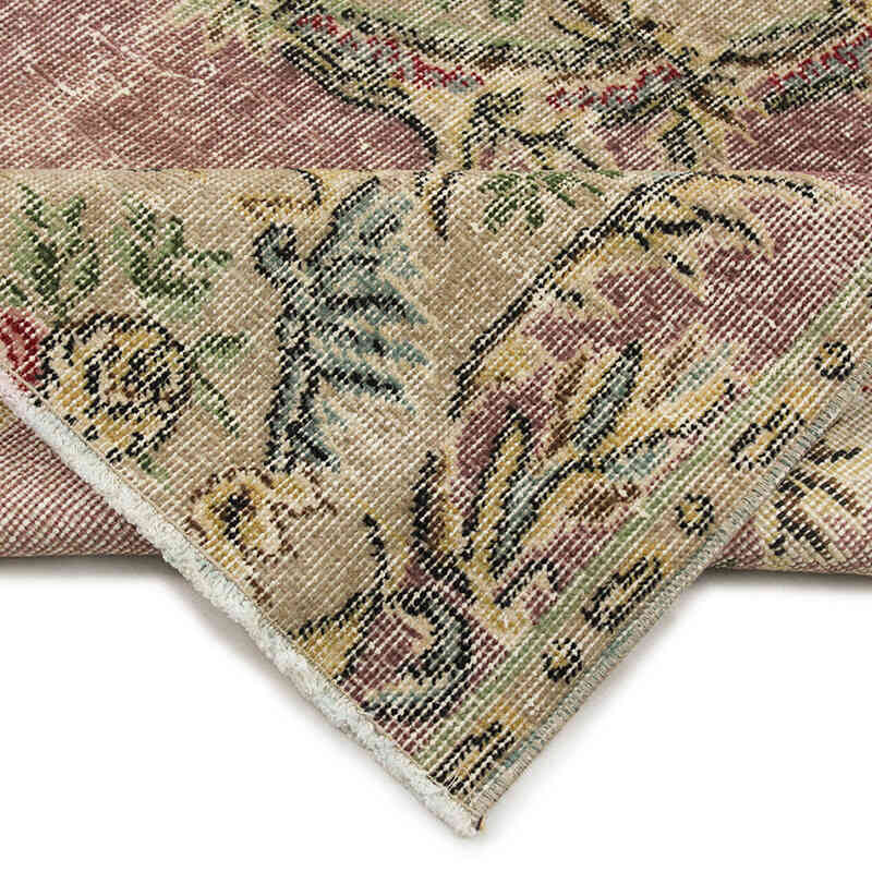 Vintage Turkish Hand-Knotted Rug - 5' 2" x 7' 3" (62" x 87") - K0076717