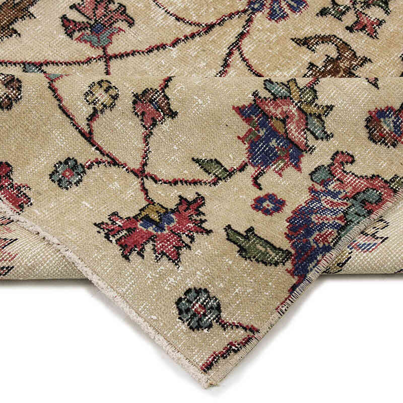 El Dokuma Vintage Halı - 132 cm x 220 cm - K0076718