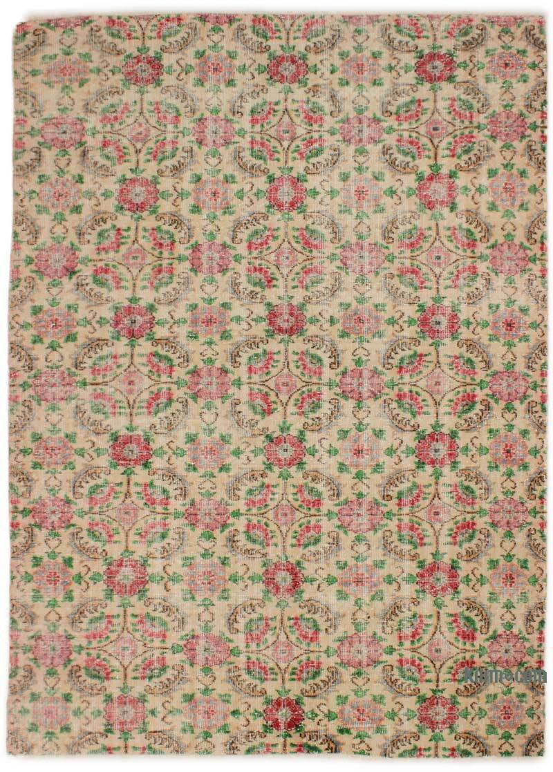 Alfombra Vintage Turca Anudada a Mano - 166 cm x 232 cm - K0076719