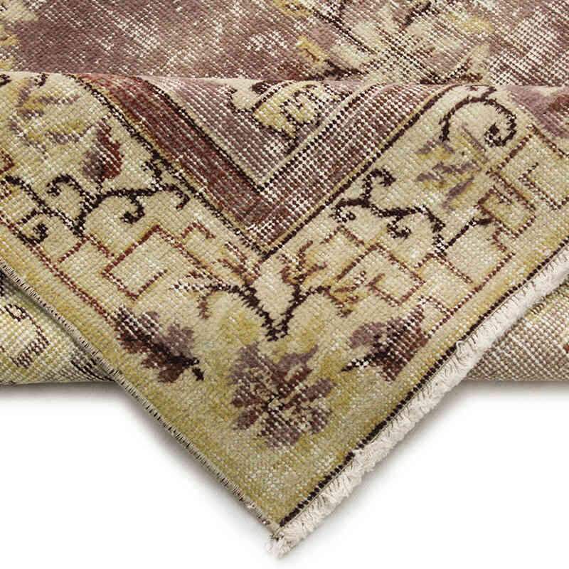 Vintage Turkish Hand-Knotted Rug - 5' 2" x 7' 11" (62" x 95") - K0076720