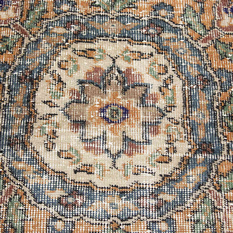 El Dokuma Vintage Halı - 140 cm x 260 cm - K0076721
