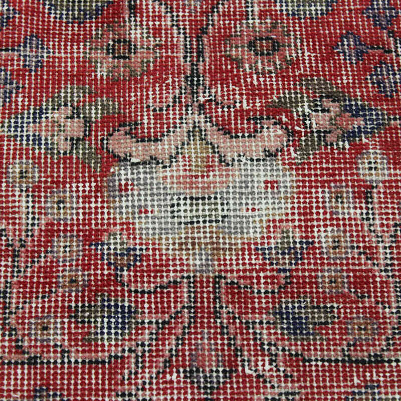 Vintage Turkish Hand-Knotted Rug - 4' 11" x 9'  (59" x 108") - K0076729