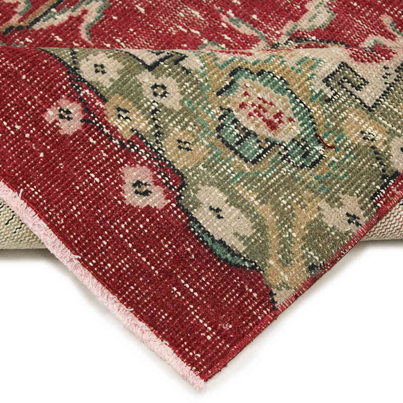 Alfombra Vintage Turca Anudada a Mano - 142 cm x 250 cm - K0076733