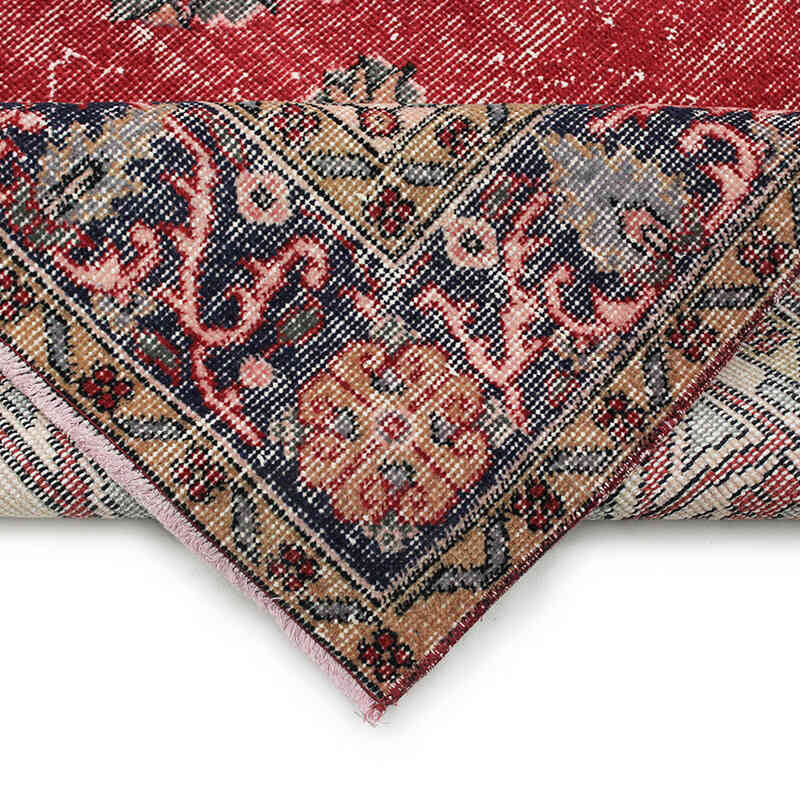 Alfombra Vintage Turca Anudada a Mano - 178 cm x 297 cm - K0076745