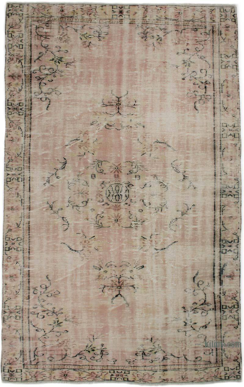Alfombra Vintage Turca Anudada a Mano - 180 cm x 290 cm - K0076753