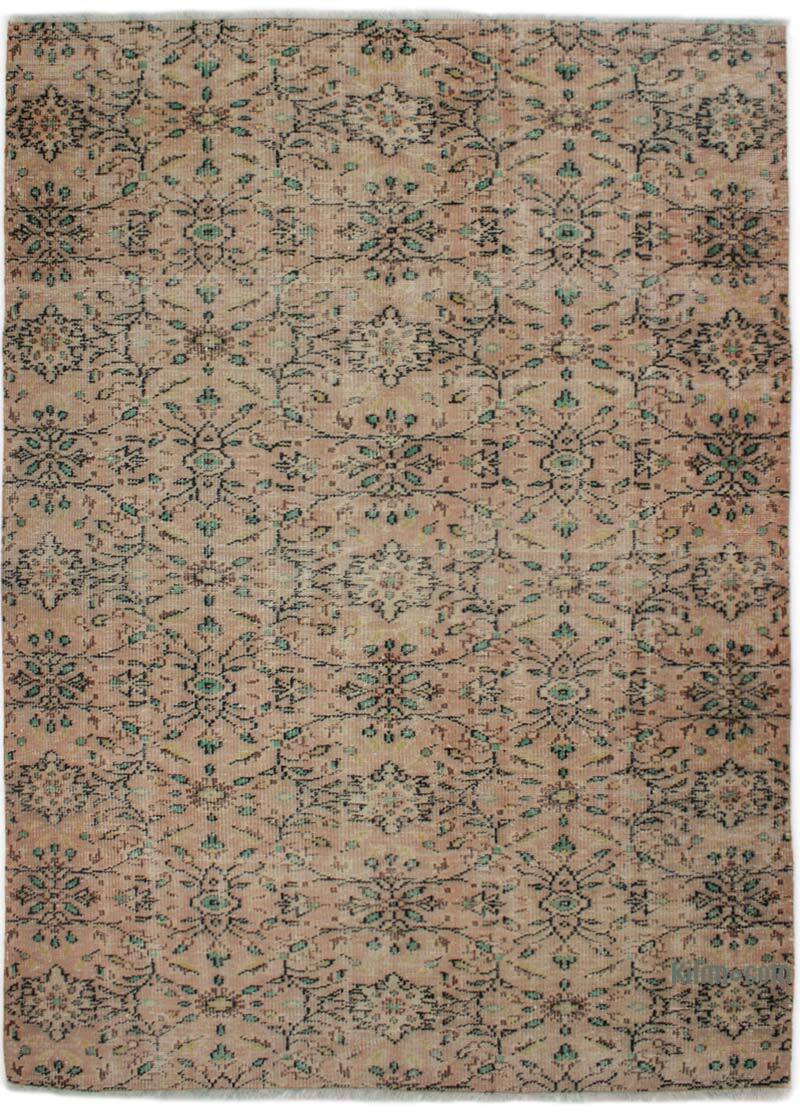 Vintage Turkish Hand-Knotted Rug - 5' 11" x 8' 2" (71" x 98") - K0076754