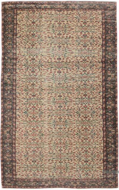 Alfombra Vintage Turca Anudada a Mano - 165 cm x 271 cm