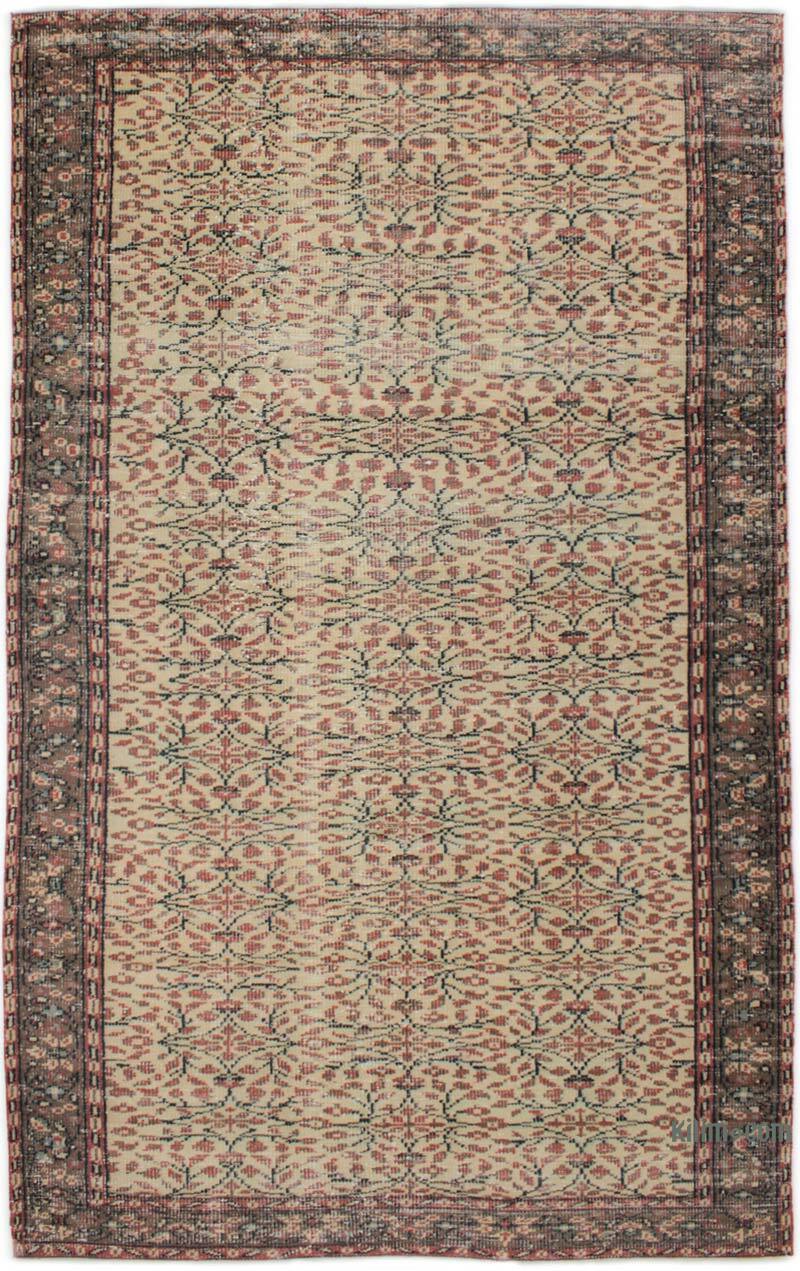Alfombra Vintage Turca Anudada a Mano - 165 cm x 271 cm - K0076755