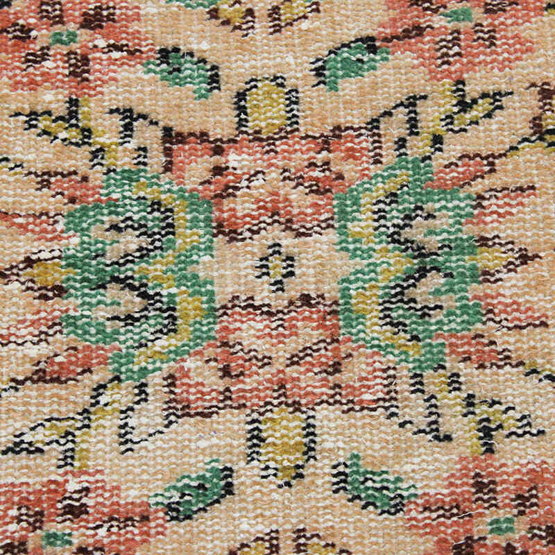 Vintage Turkish Hand-Knotted Rug - 5' 6" x 9' 1" (66" x 109") - K0076757