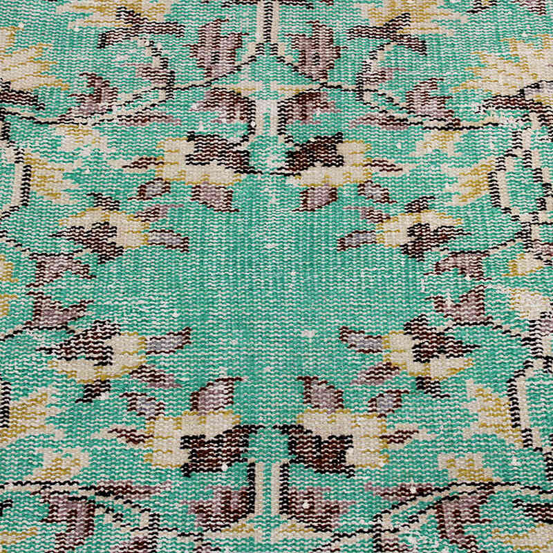 Vintage Turkish Hand-Knotted Rug - 5' 11" x 8' 3" (71" x 99") - K0076759