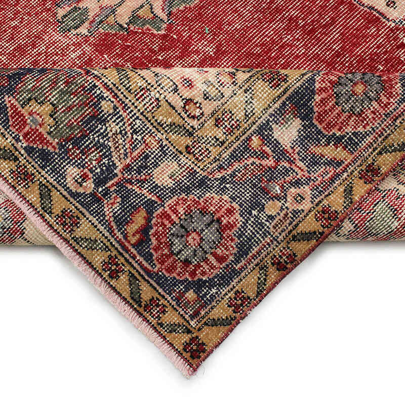 Alfombra Vintage Turca Anudada a Mano - 185 cm x 298 cm - K0076760