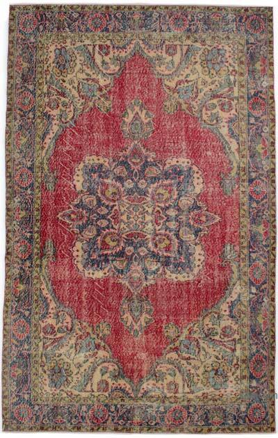 El Dokuma Vintage Halı - 185 cm x 298 cm