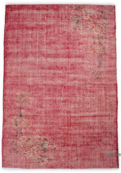 Vintage Turkish Hand-Knotted Rug - 6' 5" x 9' 5" (77" x 113")