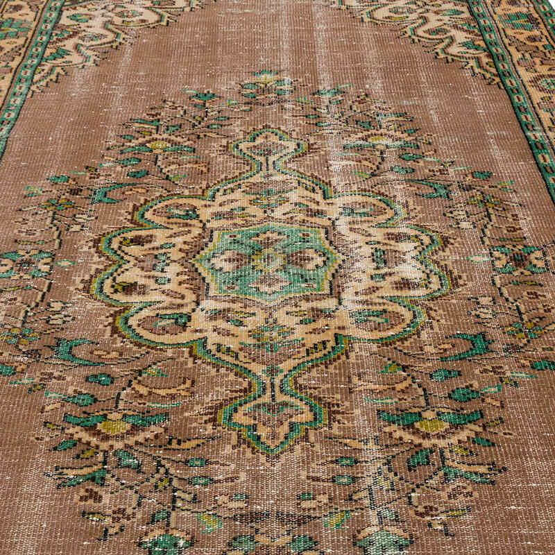 Vintage Turkish Hand-Knotted Rug - 6' 3" x 9' 6" (75" x 114") - K0076765