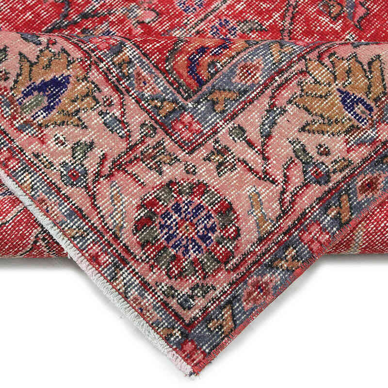 El Dokuma Vintage Halı - 154 cm x 258 cm - K0076768