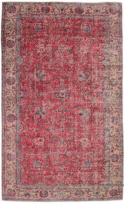 Vintage Turkish Hand-Knotted Rug - 5' 1" x 8' 6" (61" x 102")