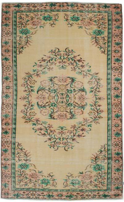 El Dokuma Vintage Halı - 160 cm x 275 cm