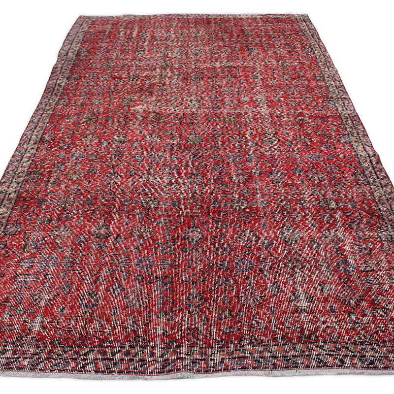 El Dokuma Vintage Halı - 159 cm x 288 cm - K0076771