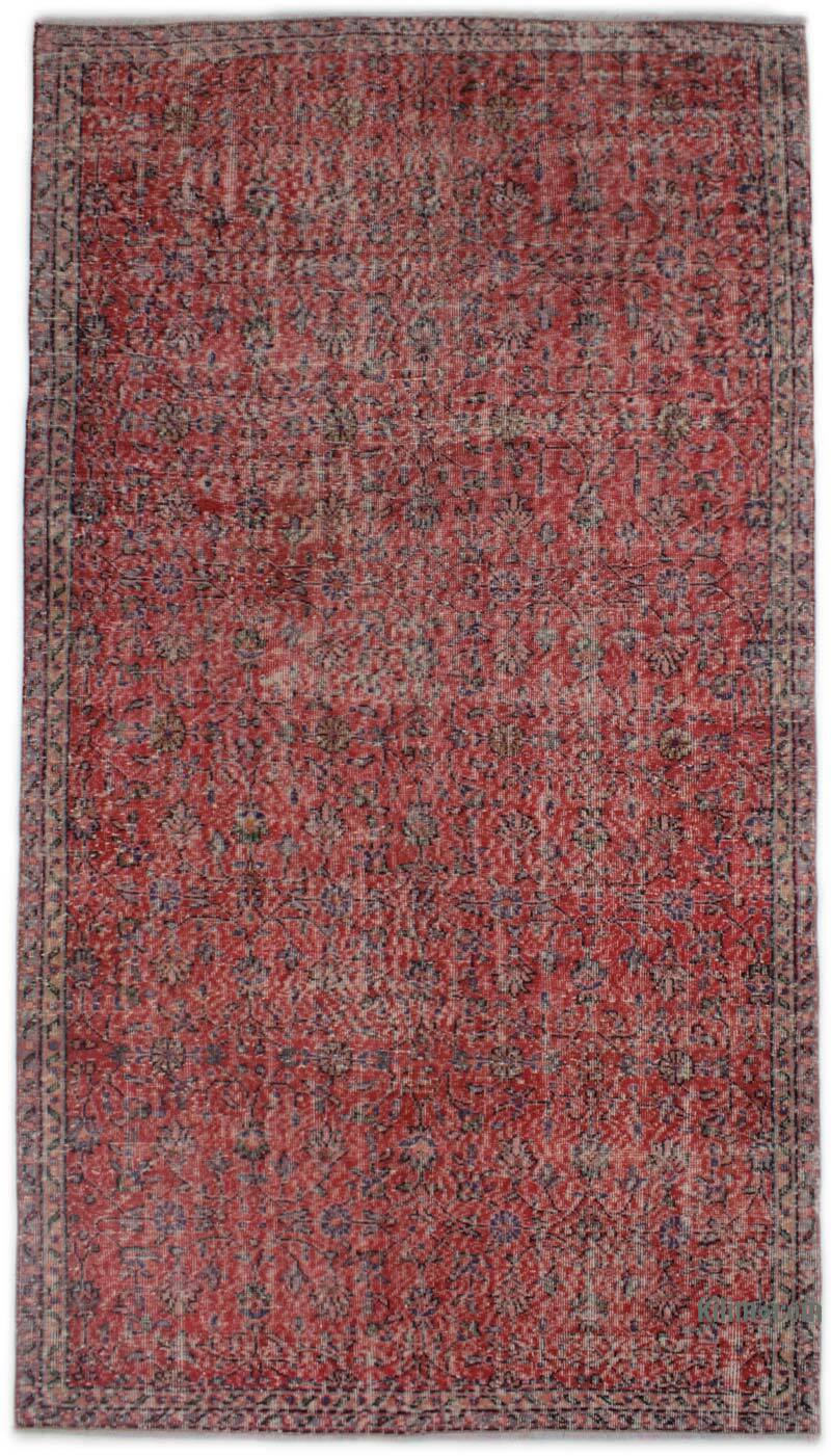 El Dokuma Vintage Halı - 159 cm x 288 cm - K0076771