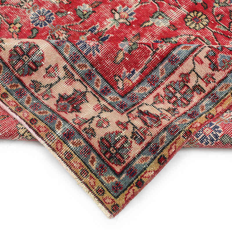 Alfombra Vintage Turca Anudada a Mano - 174 cm x 286 cm - K0076772