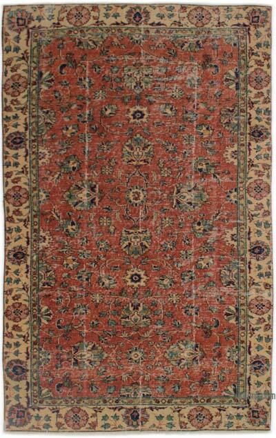 El Dokuma Vintage Halı - 142 cm x 236 cm