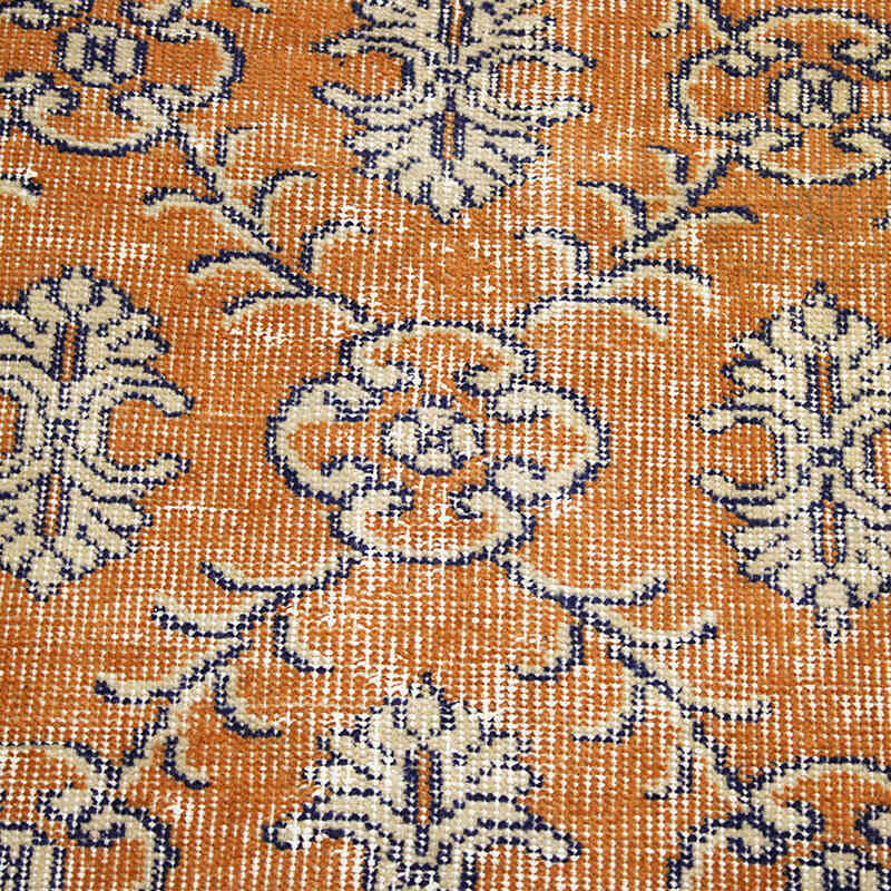 Vintage Turkish Hand-Knotted Rug - 5' 5" x 8' 9" (65" x 105") - K0076781