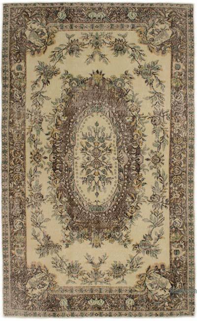 El Dokuma Vintage Halı - 160 cm x 265 cm