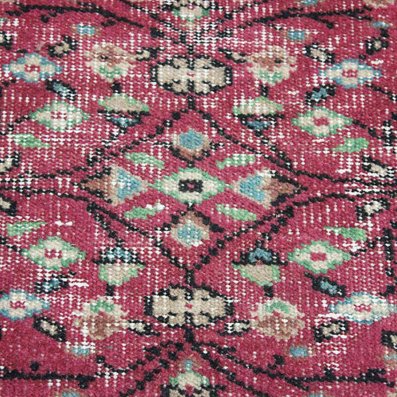 Alfombra Vintage Turca Anudada a Mano - 155 cm x 244 cm - K0076793