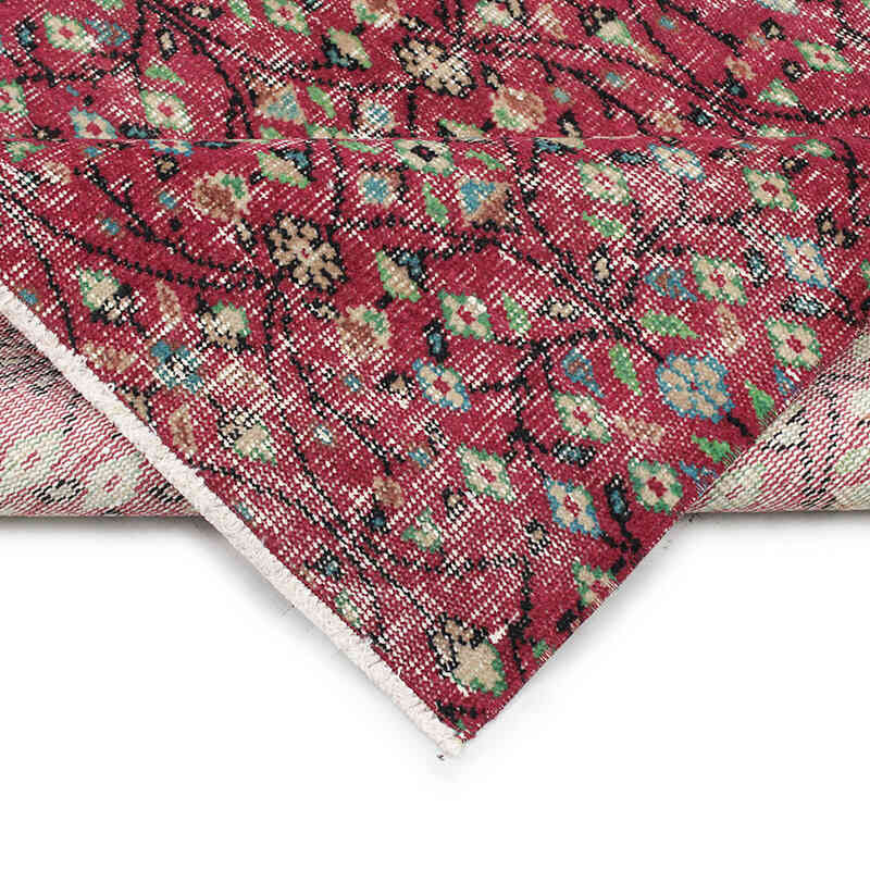 Alfombra Vintage Turca Anudada a Mano - 155 cm x 244 cm - K0076793