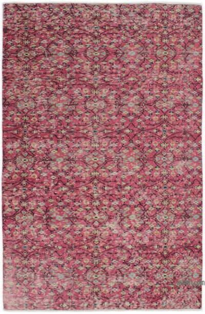 Vintage Turkish Hand-Knotted Rug - 5' 1" x 8'  (61" x 96")
