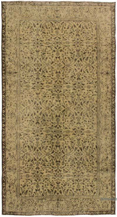 Alfombra Vintage Turca Anudada a Mano - 110 cm x 205 cm