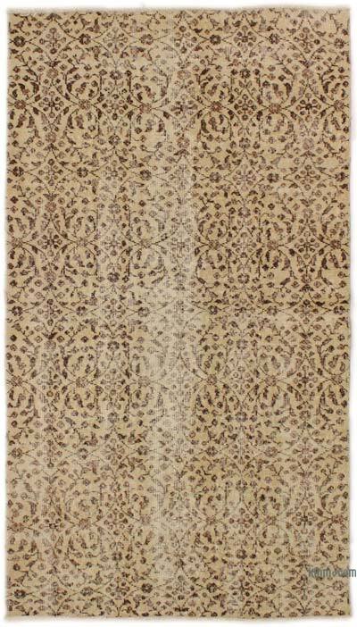 El Dokuma Vintage Halı - 112 cm x 198 cm