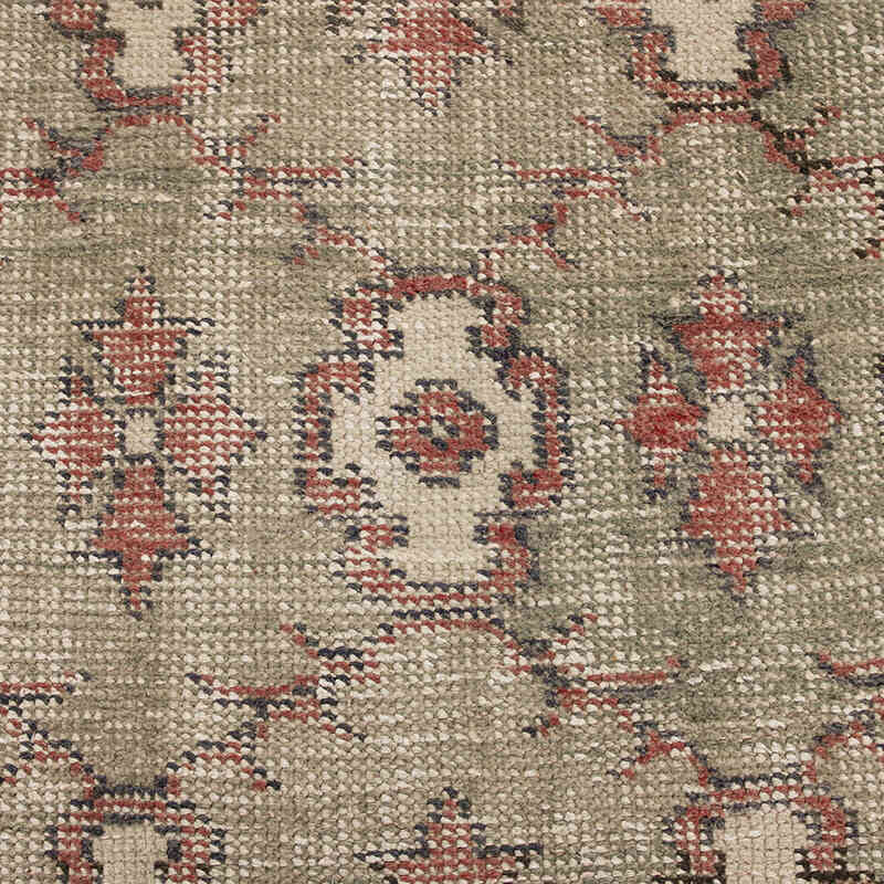 Vintage Turkish Hand-Knotted Rug - 4' 1" x 6' 7" (49" x 79") - K0076799