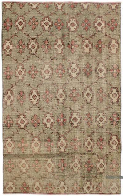 Vintage Turkish Hand-Knotted Rug - 4' 1" x 6' 7" (49" x 79")