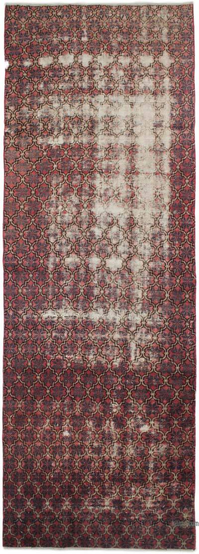 Alfombra Turca Vintage De Pasillo - 111 cm x 330 cm